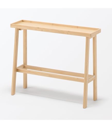 Amazon｜無印良品 木製ベンチ 大 12841043｜ダイニングベンチ
